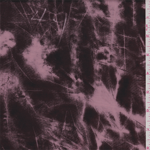 *3 YD PC--Maroon/Pink Satin