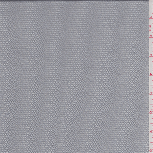 Pearl Silver Hammered Satin Charmeuse