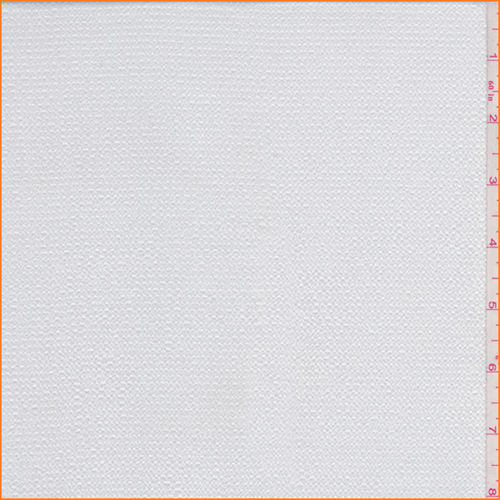 Pearl White Hammered Satin Charmeuse