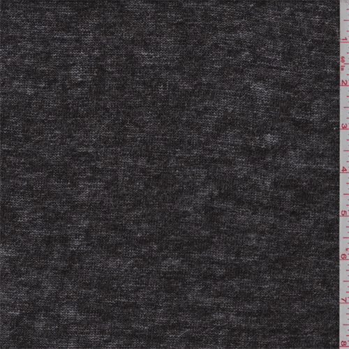 Heather Charcoal Grey Sweater Knit