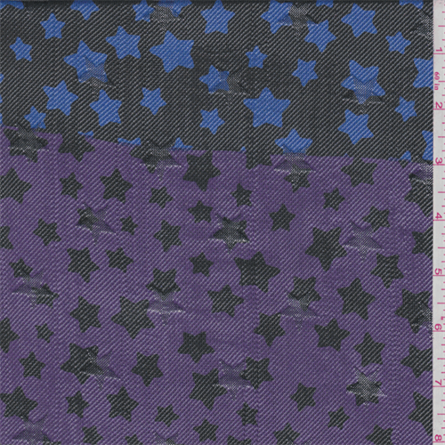 Black/Purple Star Lame