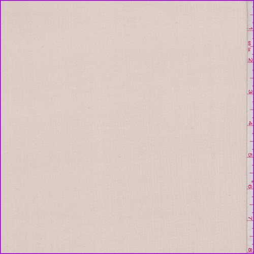 Pink Beige Crinkled Silk Chiffon
