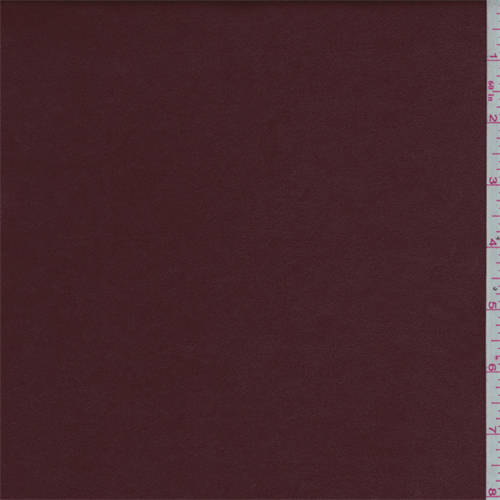 Deep Brick Red Pleather