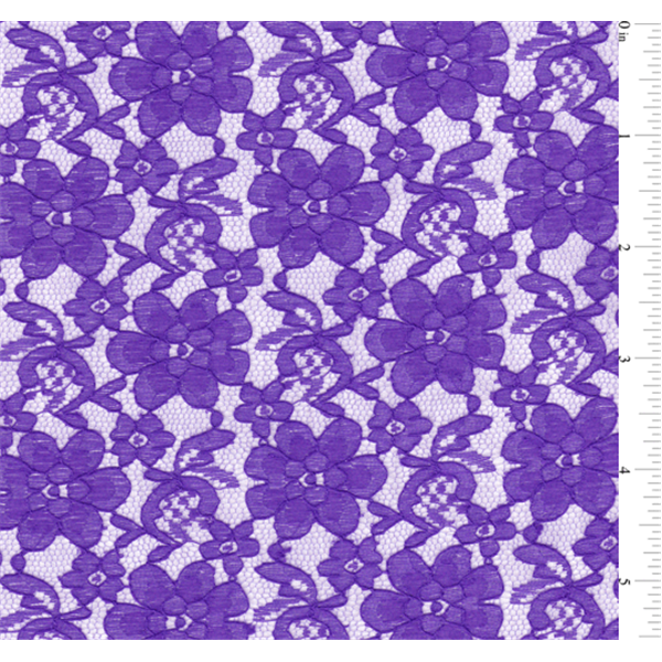 *1 5/8 YD PC--Purple Lace
