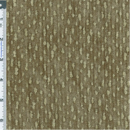 Taupe/Brown Chenille Home Decorating Fabric DFW50087