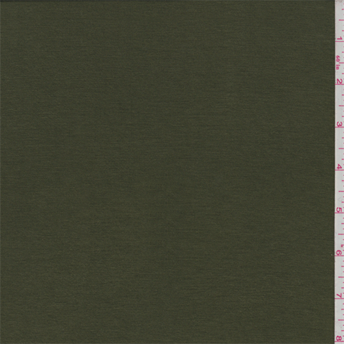 *2 1/4 YD PC--Olive Green Bamboo Knit