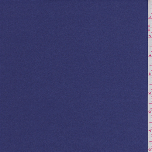 Violet Blue Stretch Satin