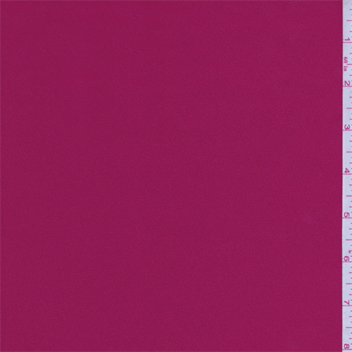 Cerise Red Stretch Satin