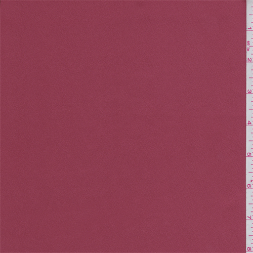 Brick Red Stretch Satin