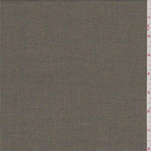 Golden Brown Miniature Check Suiting