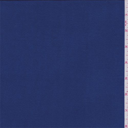 Blue Sapphire Acetate Jersey Knit