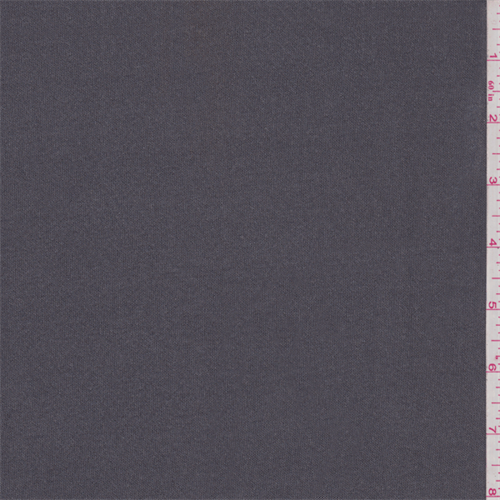 Pewter Grey Acetate Jersey Knit