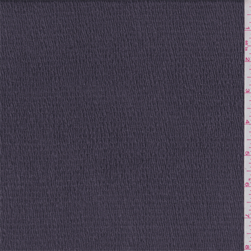 Mauve Purple Rayon Puckered Jersey Knit