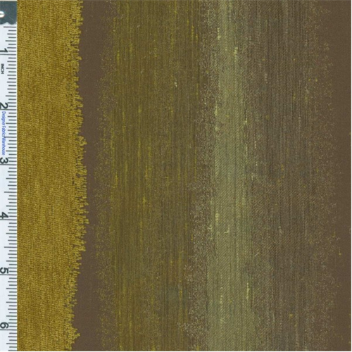 Green/Brown Designer Bardo Stripe Jacquard Home Decorating Fabric DFW50001