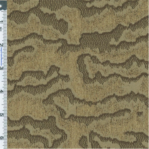 Brown/Gold Sparkle Tigris Jacquard Home Decorating Fabric DFW50054