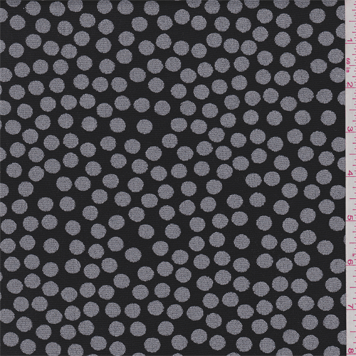 Black/Sterling Dotted Mesh