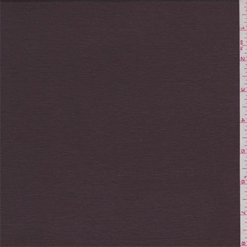 Chocolate Brown Rayon Jersey Knit
