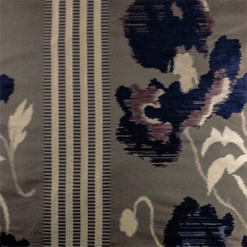 Tan/Brown Floral Chenille Home Decorating Fabric