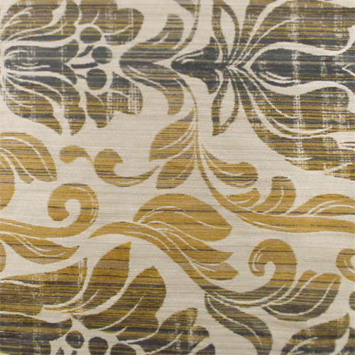 Beige/Gold Floral Jacquard Home Decorating Fabric