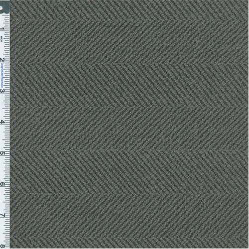 Carbon Black Herringbone Home Decorating Fabric DFW50316