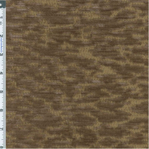 Otter Brown Textured Chenille Home Decorating Fabric DFW50321