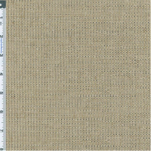 Cream Beige Textured Polyester Home Decorating Fabric DFW50615