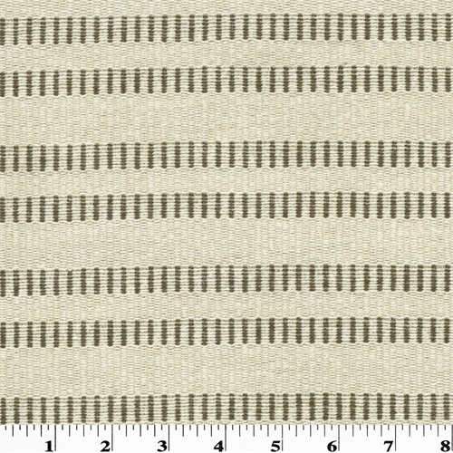 Designer Brown/Beige Ray Ribbed Stripe Home Decorating Fabric