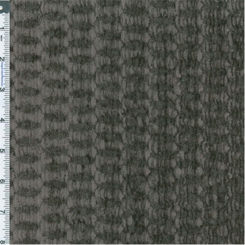 Brown Textured Chenille Home Decorating Fabric DFW50634