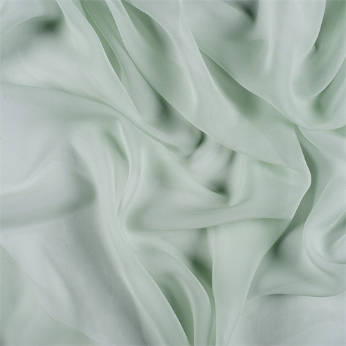 *4 YD PC--Sage Green Silk Chiffon