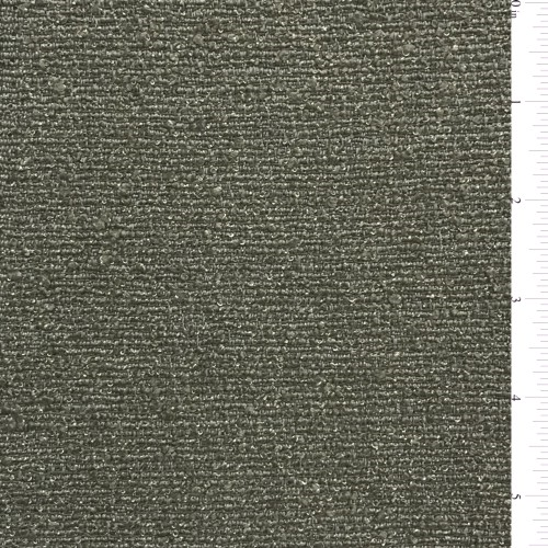 Steel Grey Pebbled Boucle Home Decorating Fabric