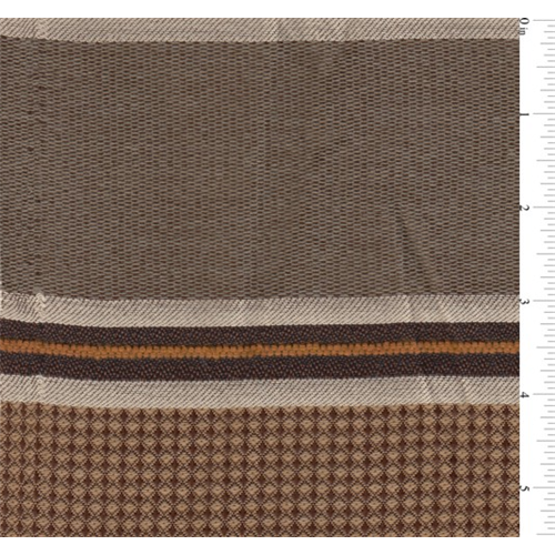 Cocoa Brown Stripe Home Decorating Fabric DFW50798