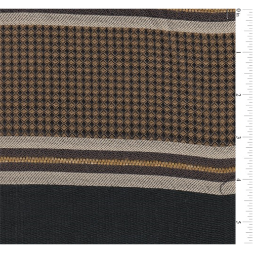 Brown/Black Stripe Home Decorating Fabric DFW50802