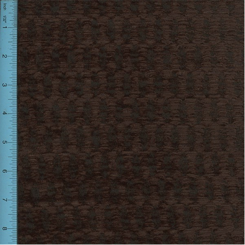 Chenille Hummarrock Chocolate Brown Home Decorating Fabric DFW50931