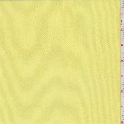 Bright Yellow Silk Chiffon