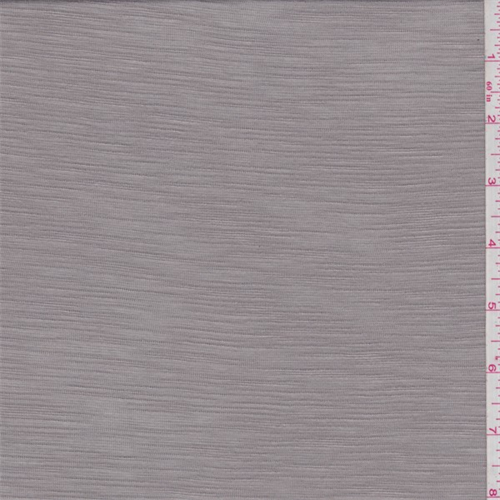 Moss Grey Slub Jersey Knit