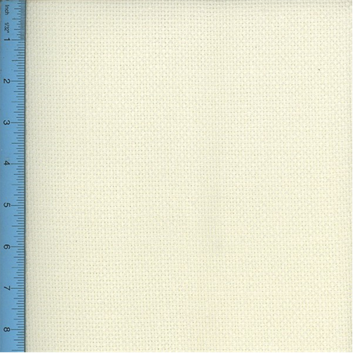 Basket Weave Linen Ivory Canvas Home Decorating Fabric DFW50967