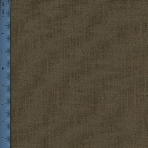 Plain-Weave Canvas Brown Home Decorating Fabric
