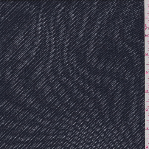 Dark Navy Rayon Sweater Knit