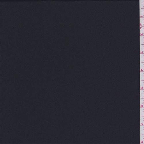 Black Satin Chiffon