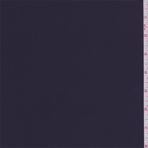 Deep Plum Satin Chiffon