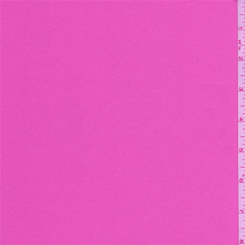Bubblegum Pink Polyester Satin