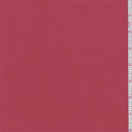 Fire Red Rayon Jersey Knit