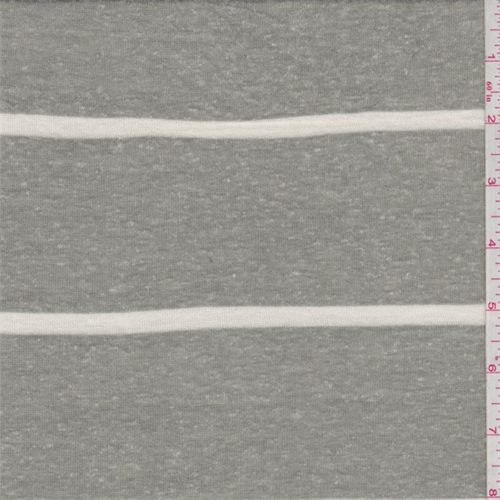 Sage Green Stripe Jersey Knit