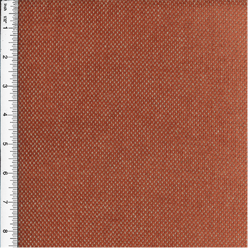Linen Blend Chenille Envy Red-Orange Home Decorating Fabric DFW51038