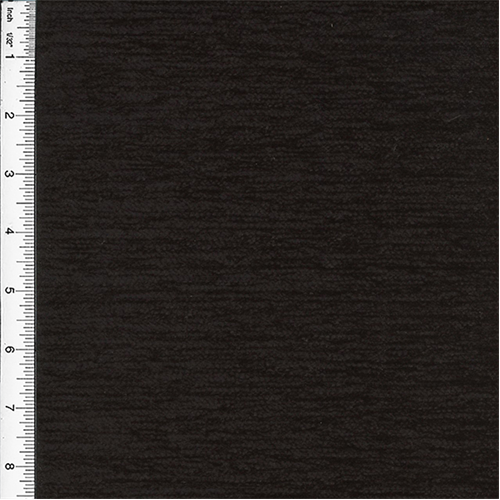 Chenille Veranda Black Home Decorating Fabric DFW51075