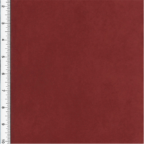 Faux Suede Dean Red Home Decorating Fabric DFW51078