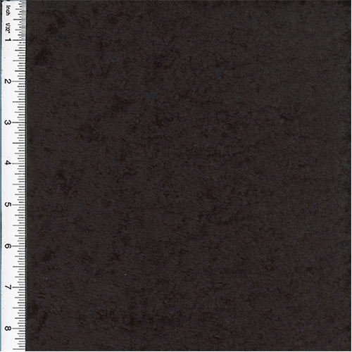Faux Fur Burly Black Home Decorating Fabric DFW51079