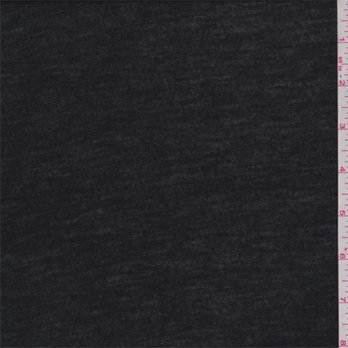 Black Tissue Weight Sweater Knit