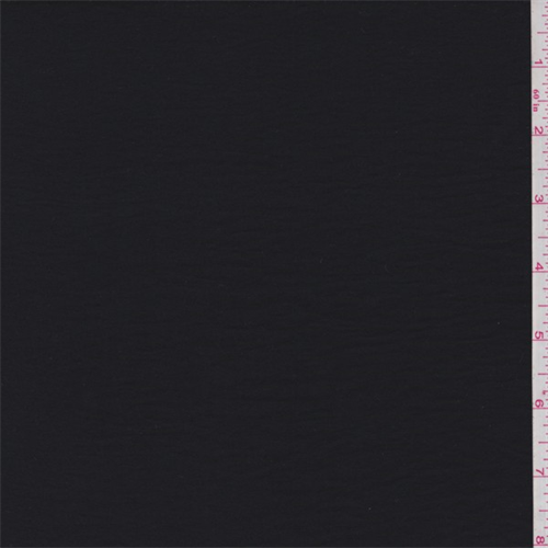 Onyx Black Twilled Shirting