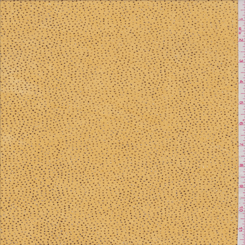 *2 1/2 YD PC--Orange Gold Sparkle Slinky